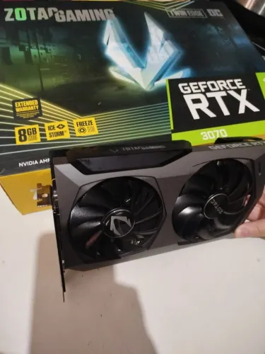 RTX 3070 Zotac Gaming Twin Edge OC 8GB - Impecável
