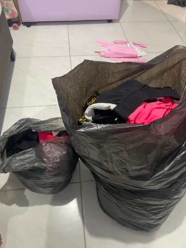 Roupa doação 