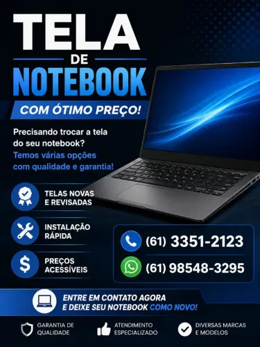 Tela notebook