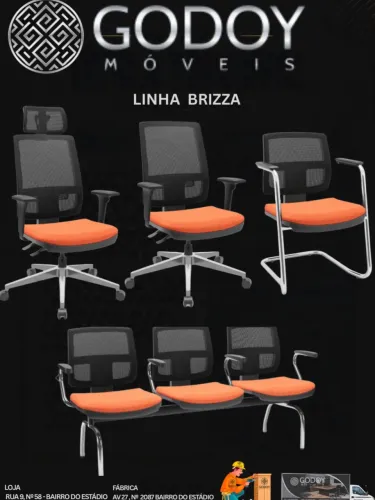 Cadeiras com Certificação Abnt , NR 17 na promoção!!!! Produtos 0? e com garantia 5 anos
