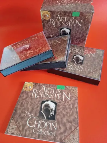 Coleção Box rara Artur Rubinstein Chopin made USA