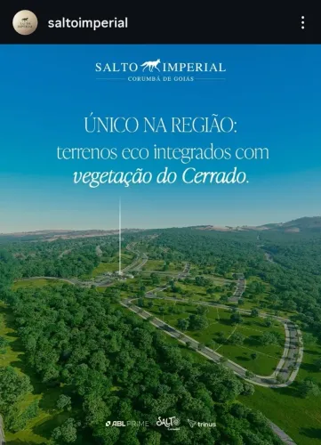Terreno 974 m² - Ágio à venda - Condomínio Salto Imperial