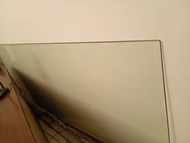 Vendo tampo de vidro retangular 2mx1m para mesa 6 cadeiras 
