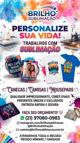 Canecas, camisas