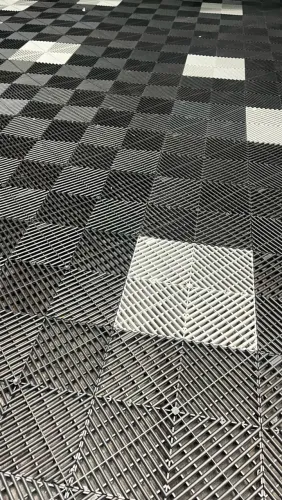 Piso modular estética 3 meses de uso novo