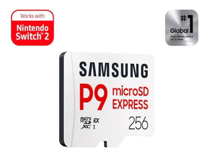 Cartão microSD express P9 Samsung