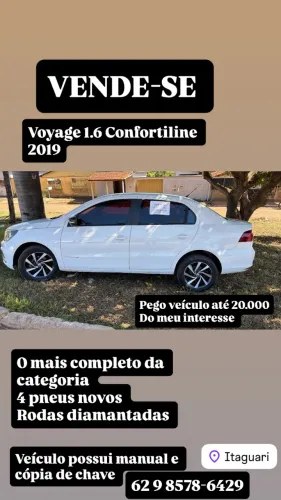 Volkswagen Voyage 1.6 MSI Flex 8V 4P 2019