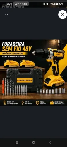 Parafudeira a bateria