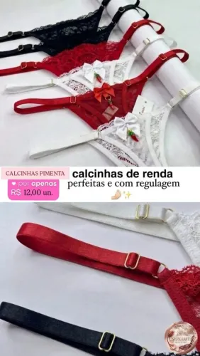 Calcinha pimentinha 