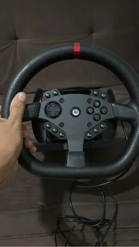Volante Gamer com Force Feedback
