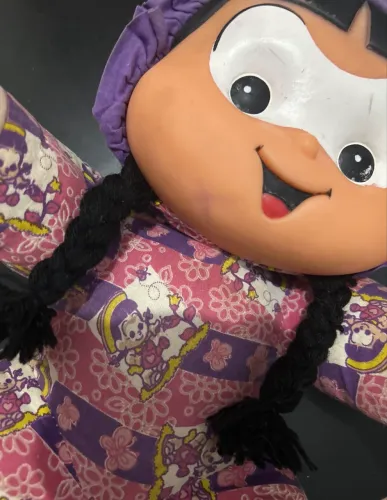 boneca rosinha turma da monica multibrink 