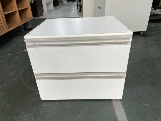Gaveteiro Multiuso com 2 Gavetas Branco
