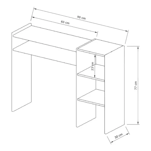 Mesa manicure + expositor 