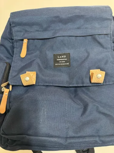 Mochila Maternidade Land Azul Marinho