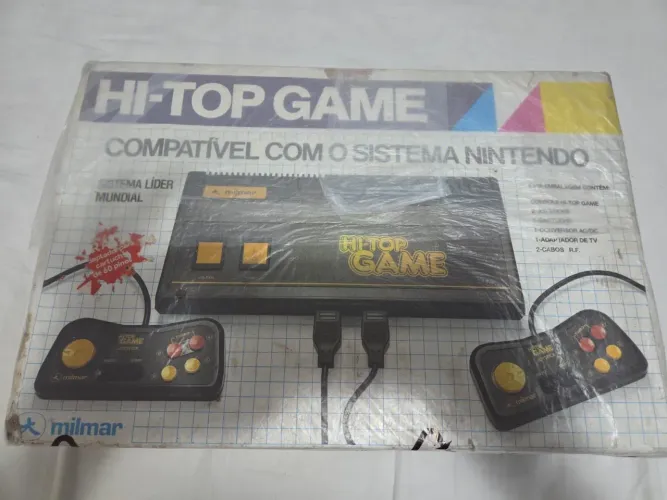 Hi-Top game mimar compatível com sistema Nintendo impecável item de minha coleção!!!