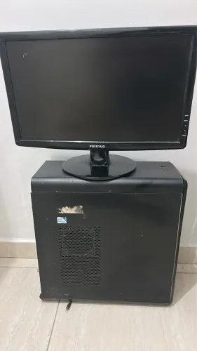 Monitor e computador