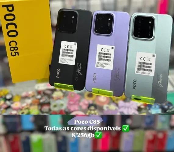 Xiaomi Poco C85 256/8 NFC Lacrado Melhor Custo Benefício 