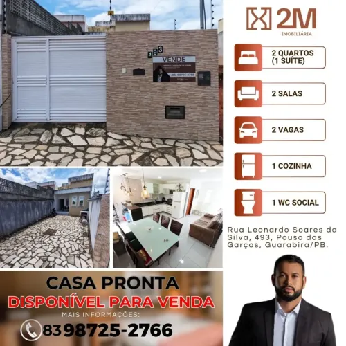 Casa Residencial / Bairro Pouso Das Garças - Guarabira PB