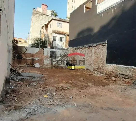 Terreno a venda, Vila Mazzei, plano, 7,80 x 12 mts