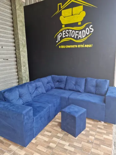 SOFÁ DE CANTO L DIRETO DA FÁBRICA