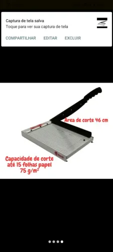 Guilhotina manual A3 lassane 