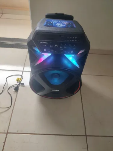 Caixa de som residência moldial bivolt 400rms