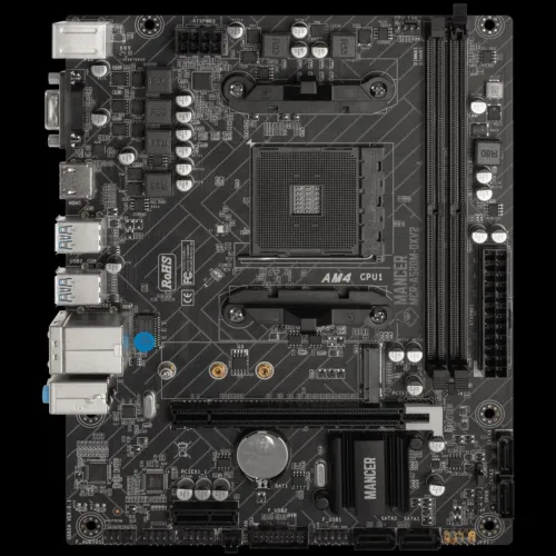 Placa-mãe Mancer A520M-DXV2 + Fonte Mancer Thunder 500W