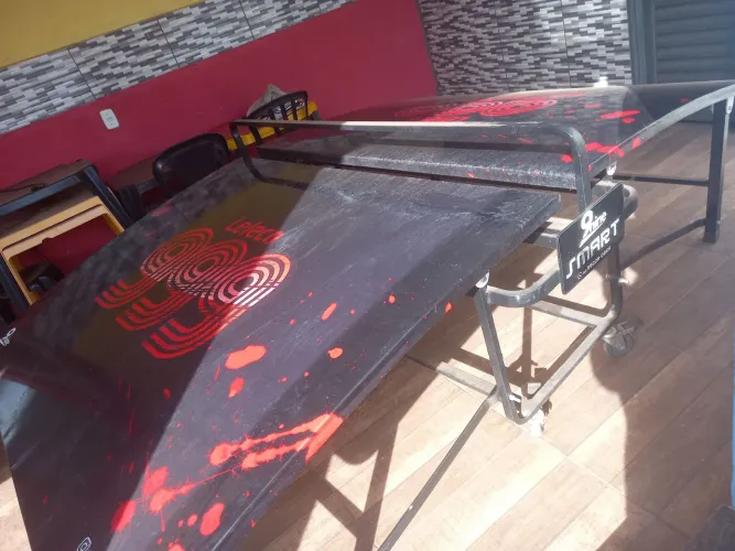 Mesa de futmesa oficial dobrável