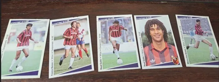 Card Campeonato Italiano 91/92 - Shotting Stars