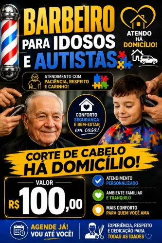 Barbeiro em casa 