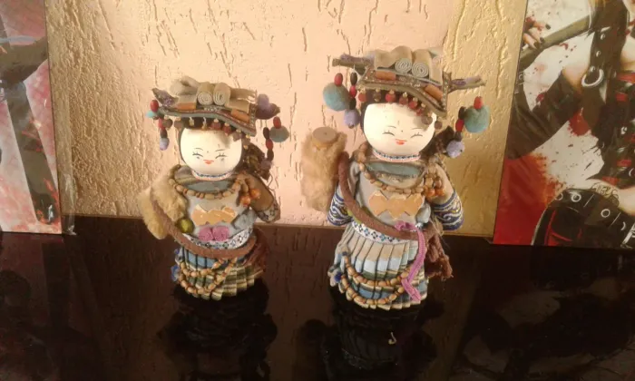 Bonecas Japonesas Enfeite Decorativo