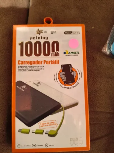 Carregador portátil 10000mAh PEINING