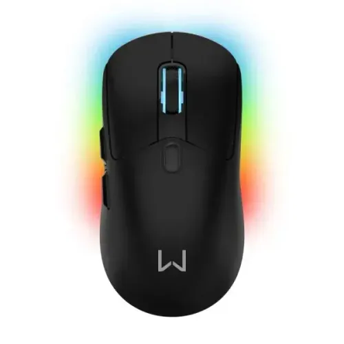 Mouse Warrior Magnus 10000Dpi Tri Mode Com Base Carregadora - Preto - Mo421