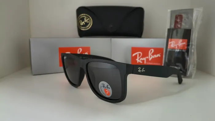 ÓCULOS DE SOL RAYBAN JUSTIN PRETO