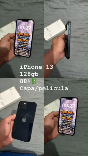 iPhone 13 azul marinho