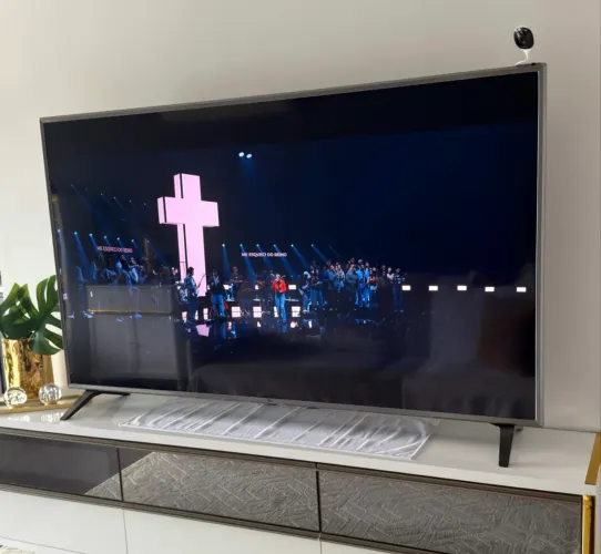 TV LG 75 SMART - TELA GIGANTE imagens impecável ! 