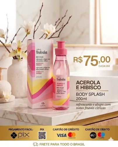Body splash natura