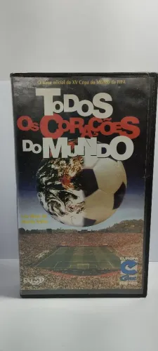 Fita VHS Filme Todos Corações do Mundo