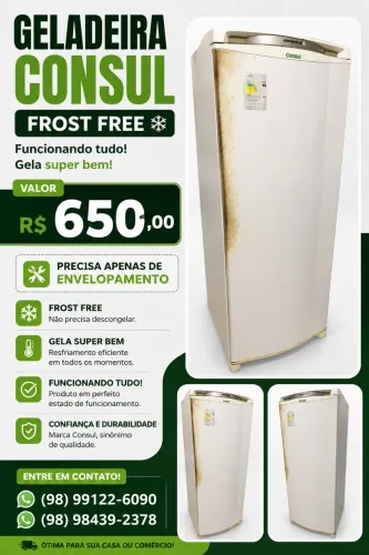 VENDO GELADEIRA CONSUL
