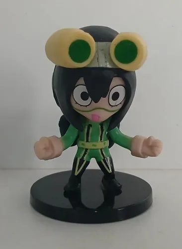 BONECO MINIATURA BOKU NO MY HERO ACADEMIA TSUYU ASUI FROPPY