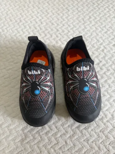 Sapato infantil bibi led homem aranha 