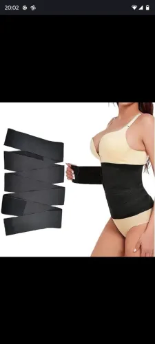 Cinta faixa modeladora invisível 