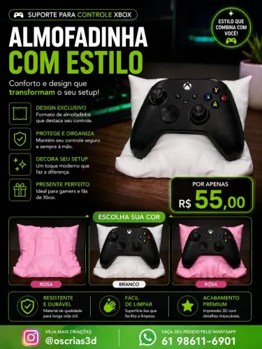Suporte para controle X Box
