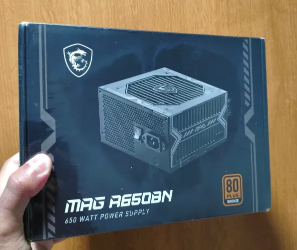 FONTE MSI E MACH1 650W LACRADAS COM NOTA FISCAL