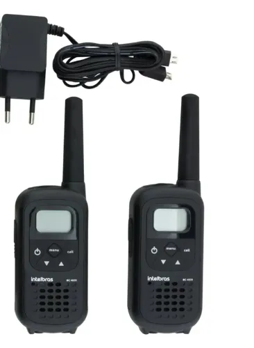 Rádio Comunicador Intelbras RC 4002 (Par) - Alcance 20km - Ótimo Estado