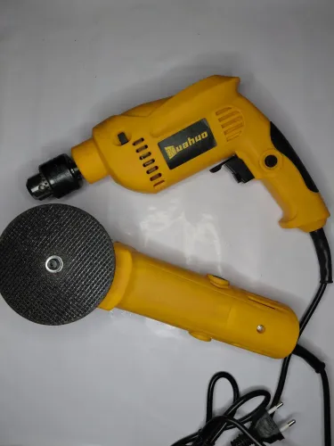 Furadeira e esmerilhadeira kit