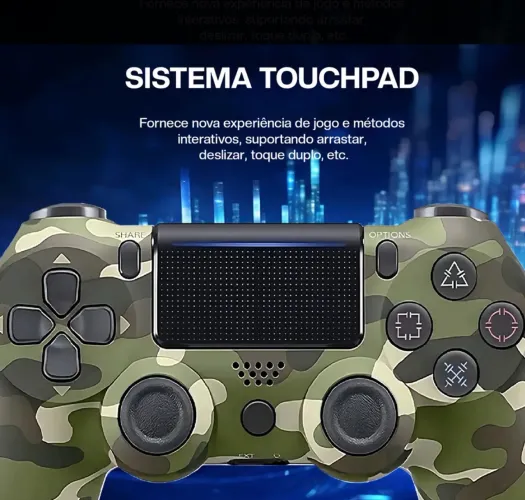 Controle PS4 - DoubleShock 4 Sem Fio Wirelles