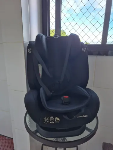 Cadeira de Carro Infantil Safe Tour 360° de 0 a 36kgs Isofix Preto Premium Baby