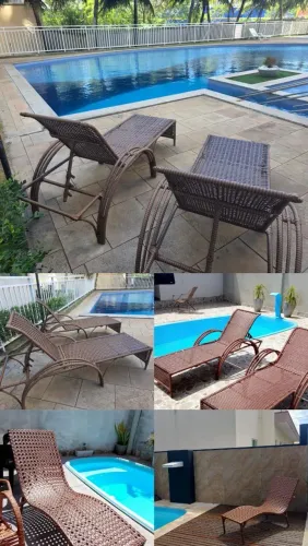 Cadeira Espreguiçadeira de piscina ( NOVAS )