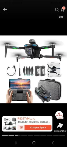 Drone T606 troco Por RAM DDR4 leia